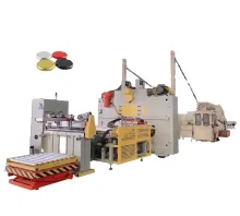 Automatic twist off lid making machine punching line