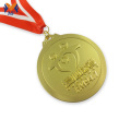 Medalla de metal del Servicio de Voluntarios de la Comunidad