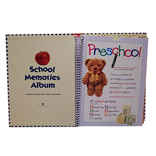 School Memories Keepsake Photo Album Scrapbook 