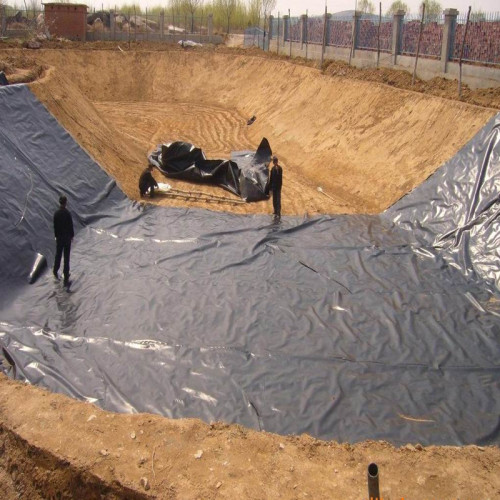 새우 연못 라이너로 0.75mm HDPE geomembrane