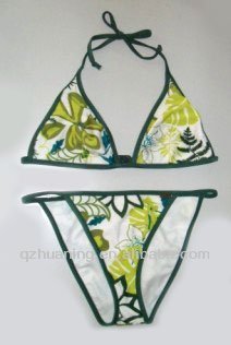 young girls print micro brazilian bikini