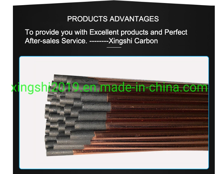 Industry Copper Coated Welding Carbon Graphite Gouging Rods Price