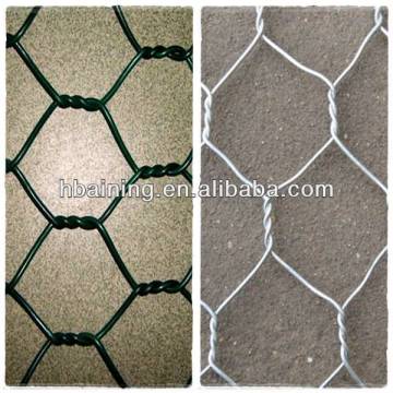 PVC coated hex wire netting, chicken coop wire netting