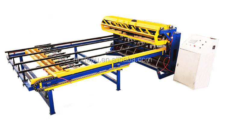 Fully automatic 3d fence mesh production line