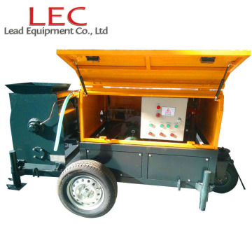 GF5 foaming concrete mixer machine with hose pump