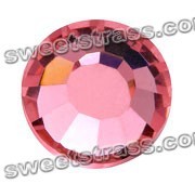 AAA grade rose DMC hot fix rhinestones,wholesale DMC strass hot fix,DMC hot fix crystals