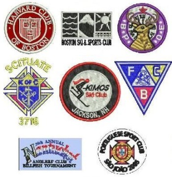 custom embroidered large biker club back patches badges
