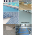 Vestiaire Piscine Zone humide Tapis