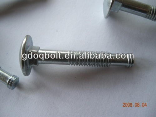 steel square neck carriage bolt class 4.8 DIN603