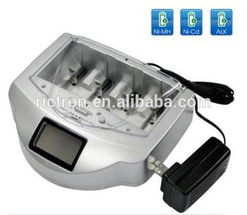 Rechargeable and non-rechargeable battery charger