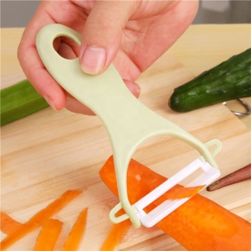 Multi-Function Ceramic Peeler - Scraping Knife for Potatoes and Fruits