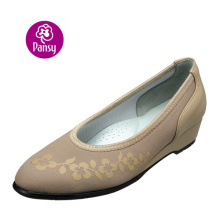 Pansy comodidad zapatos boca bajo diseño zapatos Casual oficina