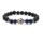 Gemstone Evil Eye Volcano Bracelet de lave