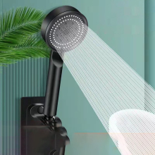 5 Modes High Pressure Adjustable Shower Head with Large Water Flow and Massage Functions