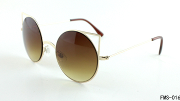 2014 Brand Design Vintage Round Frame Sunglasses