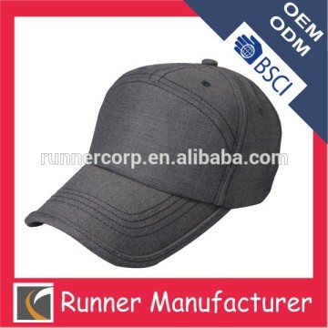 blank denim baseball cap