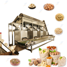 Almond Cashew Macadamia Nut Shelling and Peeling Machine