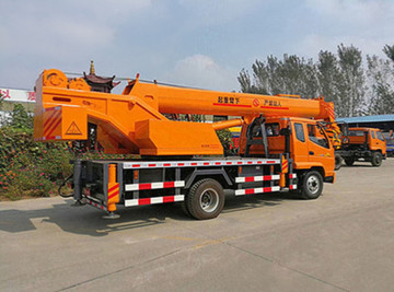 Small Mobile Truck Mounted  Cranes