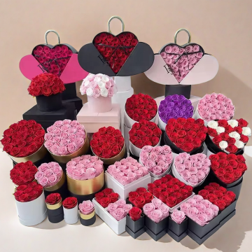 Eternal Rosas Preserved Flower Gift Box - Forever Lasting Mother's Day Wholesales Gifts