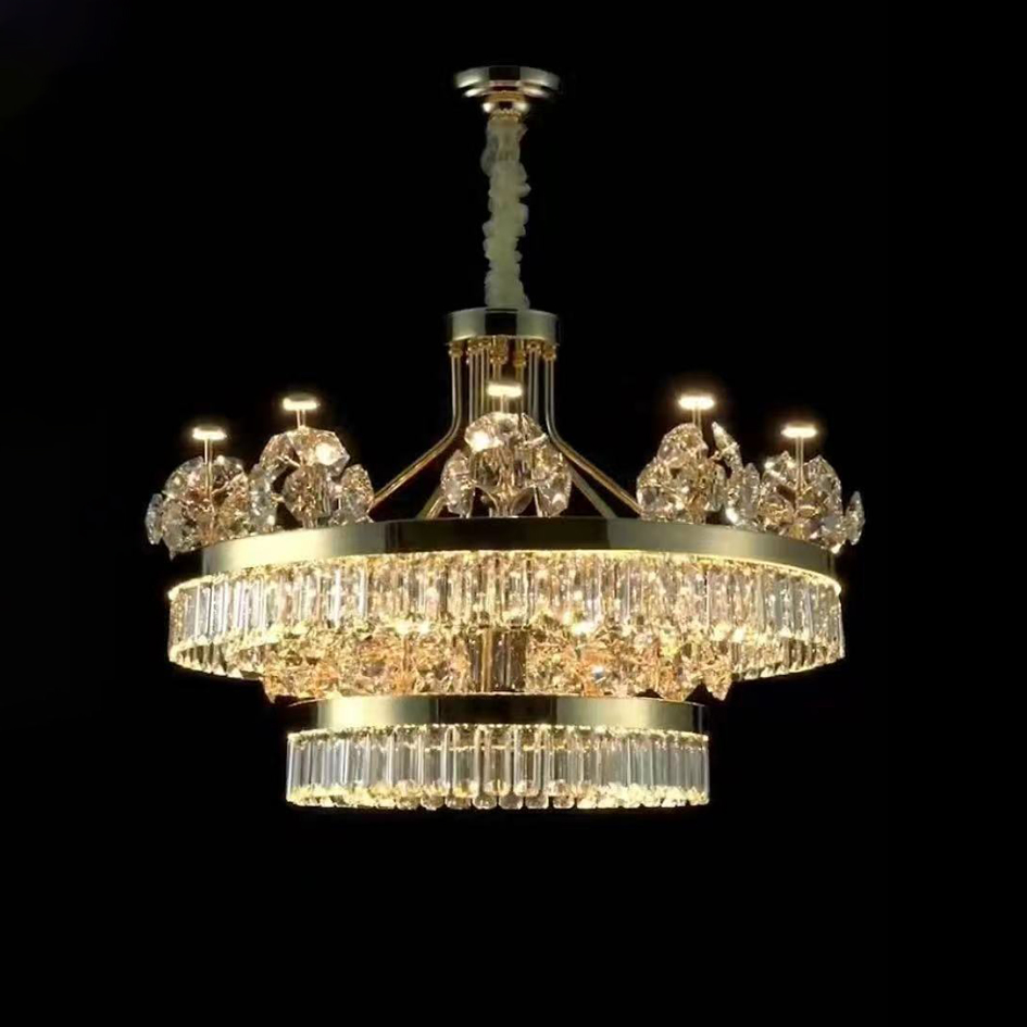 Crown Shape Crystal Chandeliers & Pendant Lights
