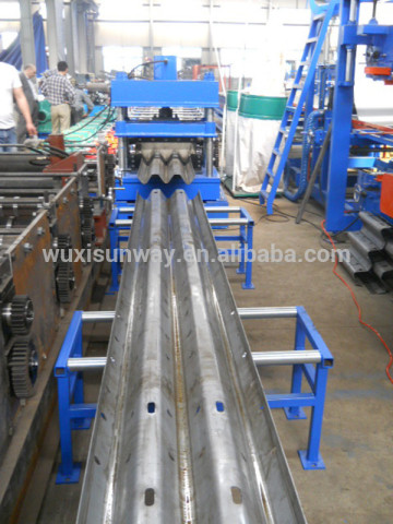 2 wave/ 3 wave highway guardrail roll forming machine