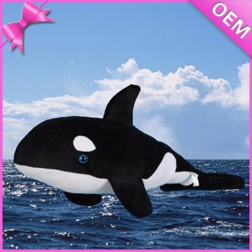 100% pp stuffing killer whale soft toy