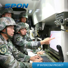 SPON IP PA/audio&intercom solution for military/army