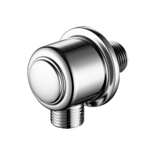 Wall-mounted shower elbow