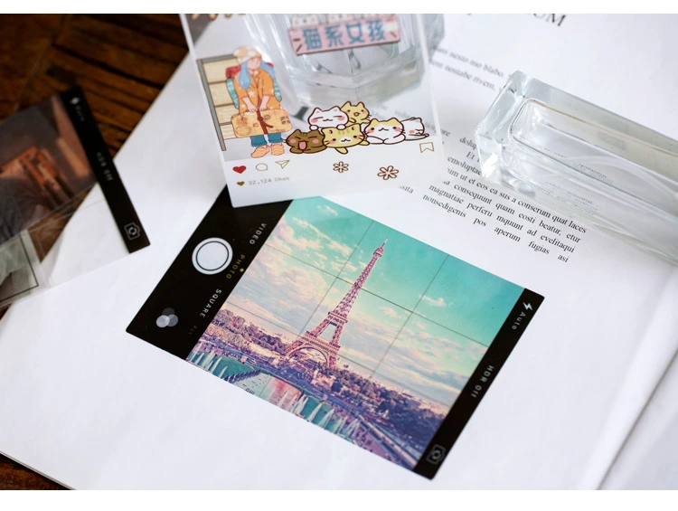 Pet Sticky Scrapbook Notes for Handbook Decorating