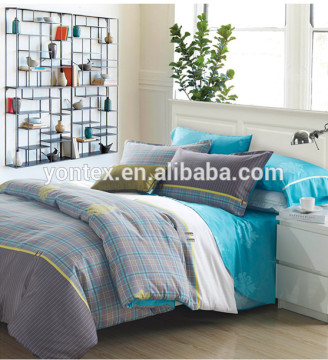 100% cotton elegant printed bedding set