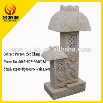 outdoor japanese stone lanterns