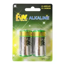 HW Alkaline Battery LR14 C Size 1.5V