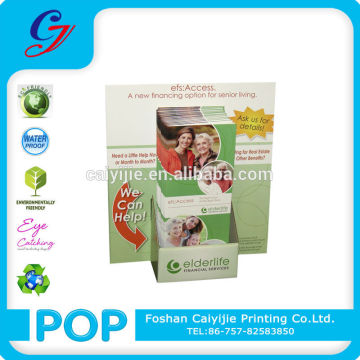 beautiful round stand supermarket custom cardboard book displays stand