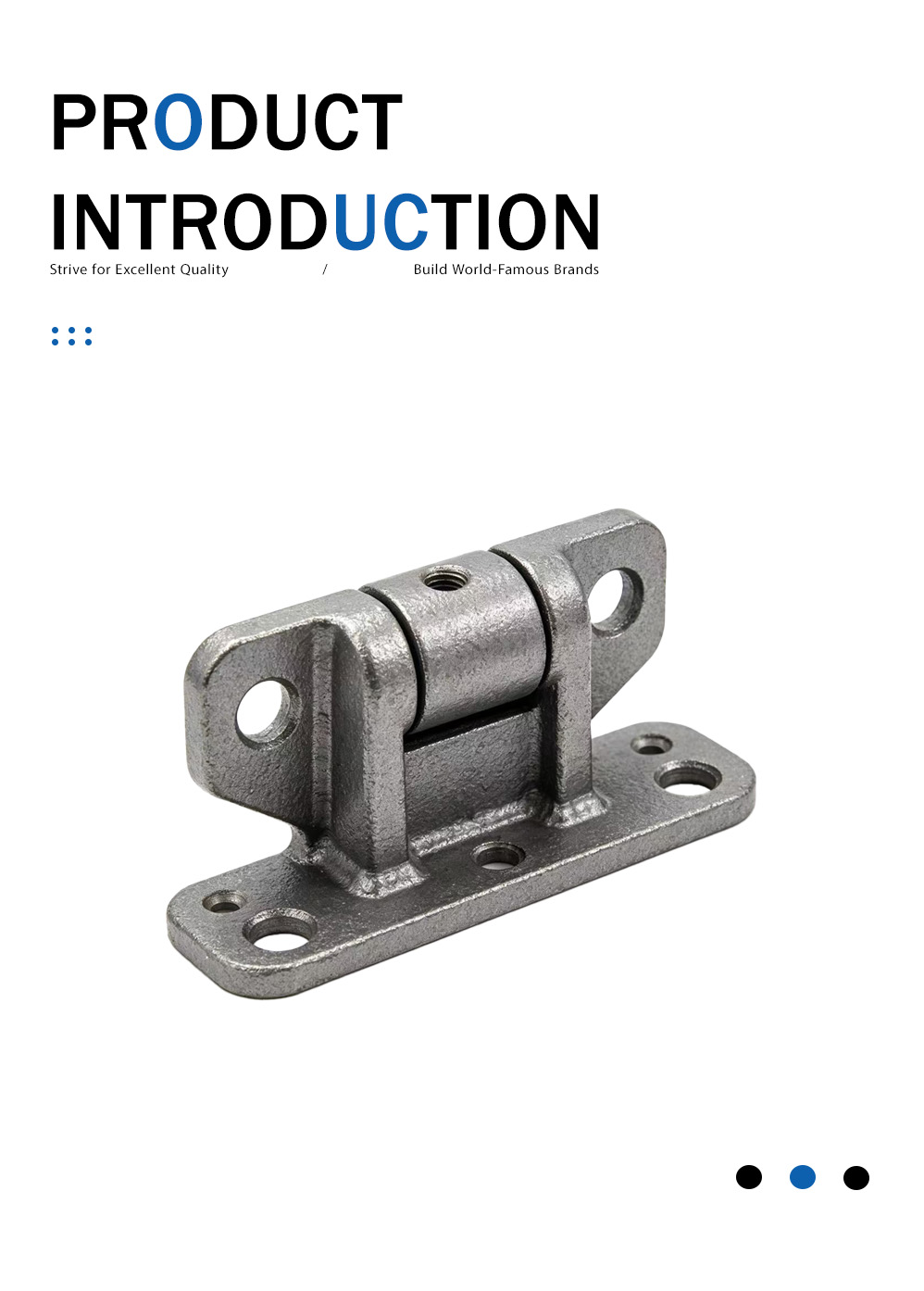 Литье основания электрической дверной петли Electric Door Hinge Base Casting