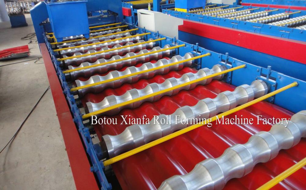 European style Roof Glazed Tile Roll Forming Machine