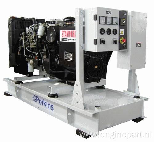 Automatic Type Perkins Diesel Generator With Stamford Alternator