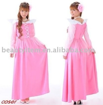 Halloween fashionable beautiful pink costumes