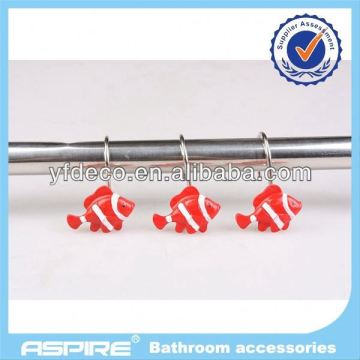 high quality shower curtain hook printed