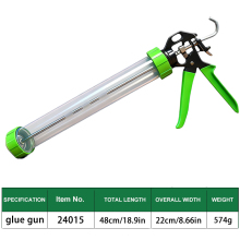 Green transparent barrel glue gun