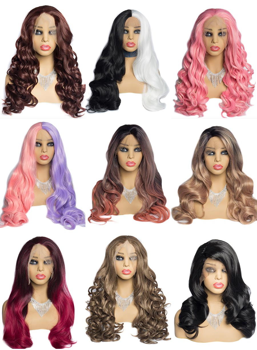 Brown Color Wig Straight Lace Front Human Hair Wigs 13X4 color BOB  150, 13x4 Sunlight Peruvian Ombre Highlights Lace Front Wigs