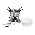 Edelstahl-Fondue-Set