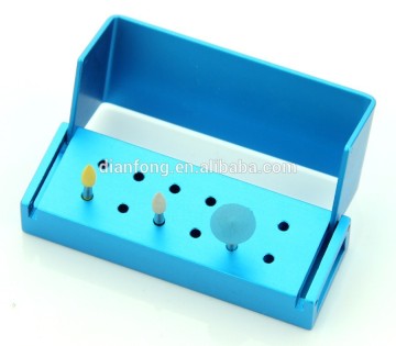 12 holes RA shank aluminum dental bur holder