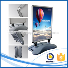 A frame sign board with water base in Suzhou