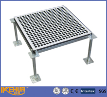 Multifunctional perforated raised access flooring with CE certificate