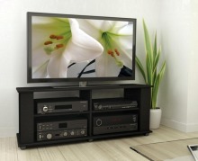 50 inch Two Tier Flat Panel Wooden Cheap LCD TV Stand