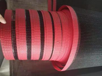 PTFE open mesh fabric triple weft
