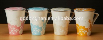 girly ceramic elegant vintage floral personalized cup