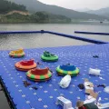 HDPE Plastik Modular Floating Pontoon Water Park Equipment