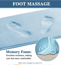 Memory Foam Bath Mats Rug