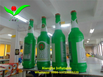 inflatable beer wine bottle 3mH
